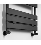 Photo: BONDECO grzejnik łazienkowy 500x1606 mm, czarny mat