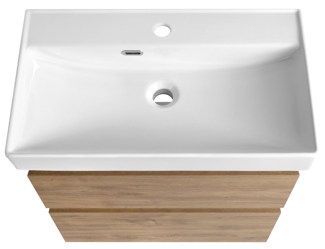 Aqualine ALTAIR umyvadlová skříňka 61,5x60x37cm, dub emporio AI368
