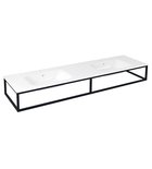 Photo: SKA konsola pod umywalkę/blat, 180x22x51cm, czarny mat