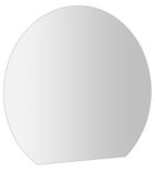 Photo: DARA CUT LED backlit mirror 20W, ø 100x90cm, heating foil