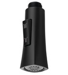 Photo: Ausziehbare Dusche fur Küchenarmatur 1/2", 2 Funktionen, Schwarz matt