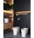 THE NEW YORKER WC misa 36,5x60cm, spodný/zadný odpad, biela Photo: THE NEW YORKER WC misa 36,5x60cm, spodný/zadný odpad, biela