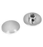 Photo: Support bar cover, round, chrome, 2 pcs