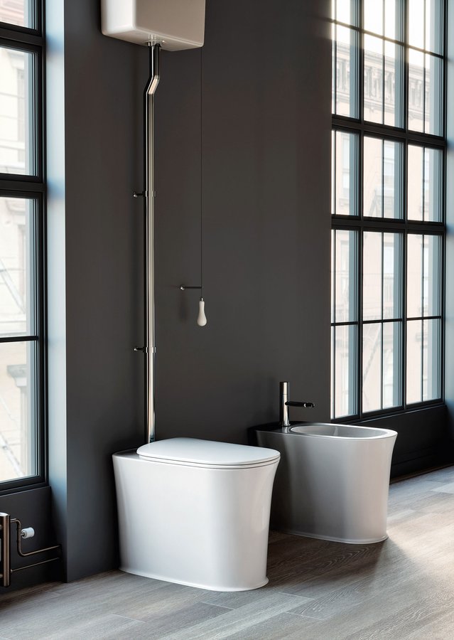Kerasan THE NEW YORKER bidet stojící 36,5x60cm, bílá 562001