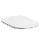 Photo: THE NEW YORKER Soft Close Toilet Seat, white/chrome