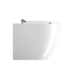 Photo: PURA WC misa stojaca, Swirlflush, 36x55cm spodný/zadný odpad, biela ExtraGlaze