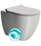 Photo: PURA WC pan, Swirlflush, 36x55cm, S-trap/P-trap, cenere dual-matt