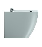Photo: PURA WC misa stojaca, Swirlflush, 36x55cm, spodný/zadný odpad, ghiaccio dual-mat