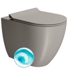 Photo: PURA WC pan, Swirlflush, 36x55cm, S-trap/P-trap, tortora dual-matt