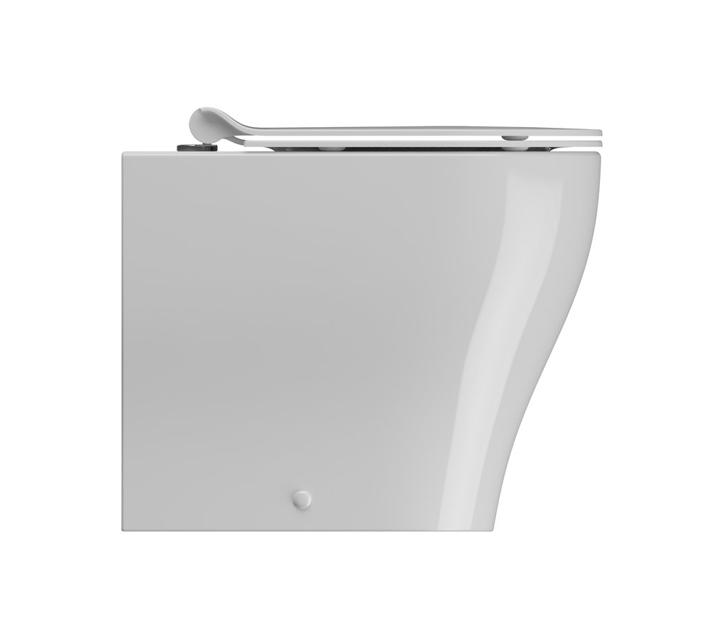 GSI TONO WC mísa stojící, Geniusflush, 36x53cm, spodní/zadní odpad, bílá ExtraGlaze 641011