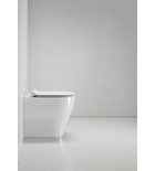 Photo: TONO WC pan, Geniusflush, 36x53cm, S-trap/P-trap, white ExtraGlaze