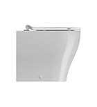 Photo: TONO WC mísa stojící, Geniusflush, 36x53cm, spodní/zadní odpad, bílá ExtraGlaze