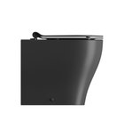 Photo: TONO WC pan, Geniusflush, 36x53cm, S-trap/P-trap, black dual-matt