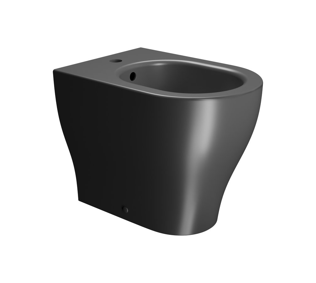 GSI TONO bidet stojící 36x53cm, černá mat 6462126