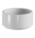Photo: OKE Counter Top Ceramic Washbasin Ø 30 cm, white