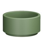 Photo: OKE Counter Top Ceramic Washbasin Ø 30 cm, verde mat
