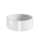 Photo: OKE Counter Top Ceramic Washbasin Ø 40 cm, white