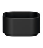 Photo: HAKO Counter Top Ceramic Washbasin 30x30 cm, black matt