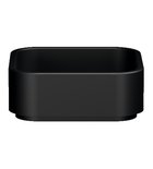 Photo: HAKO Counter Top Ceramic Washbasin 40x40 cm, black matt