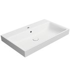 Photo: NUBES ceramic washbasin 80x50cm, white matt