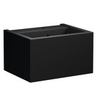 Photo: KANAAL umywalka ceramiczna 60x46,5cm, czarny mat