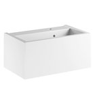 Photo: KANAAL umywalka ceramiczna 80x46,5cm, biały