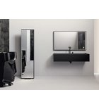 Photo: KANAAL umywalka ceramiczna 100x40cm, czarny mat