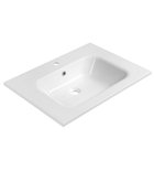 Photo: ARECA Gussmarmor-Waschbecken, 71x51,5cm, Weiß