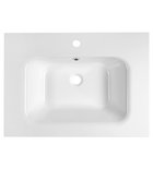 Photo: ARECA Gussmarmor-Waschbecken, 71x51,5cm, Weiß