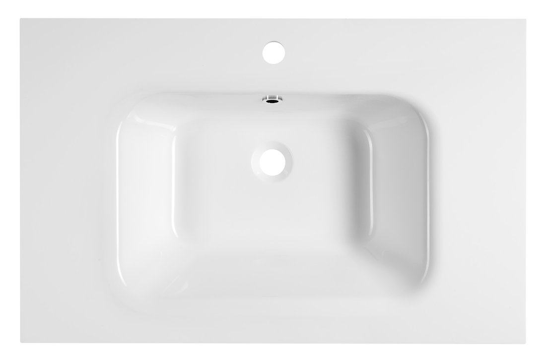 Sapho ARECA umyvadlo, litý mramor, 81x51,5cm, bílá AC081