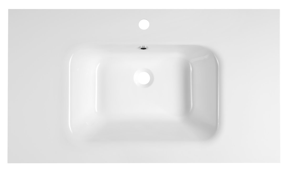 Sapho ARECA umyvadlo, litý mramor, 91x51,5cm, bílá AC091