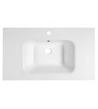 Photo: ARECA Gussmarmor-Waschbecken, 91x51,5cm, Weiß