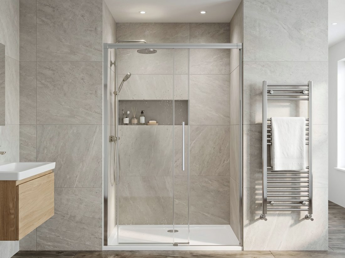 Gelco LUXOR sprchové dveře 1200mm, čiré sklo GU1212CH