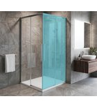 Photo: LUXOR Duschtür für Eckeingang 900mm, Klarglas