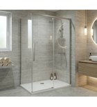 Photo: LUXOR ścianka boczna 900 m, szkło czyste