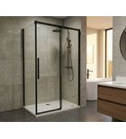 Photo: LUXOR BLACK ścianka boczna 800 m, szkło czyste