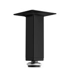 Photo: ZOJA výškovo nastaviteľná noha, výška 100-110mm, čierna mat