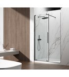 Photo: SPIRIT BLACK sprchové dvere 1000 mm, číre sklo