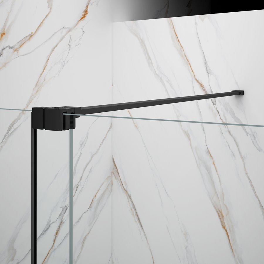 Gelco SPIRIT BLACK sprchové dveře 1500mm, čiré sklo GI1015B