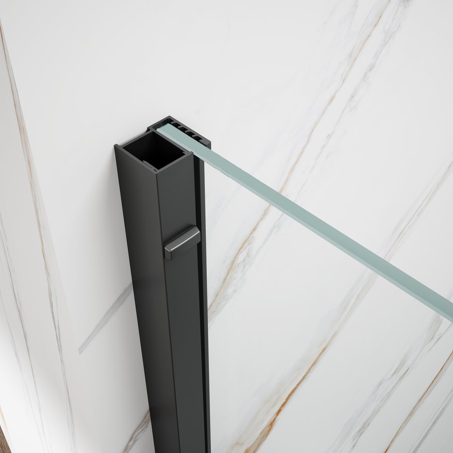 Gelco SPIRIT BLACK sprchové dveře 1600mm, čiré sklo GI1016B