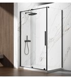 Photo: SPIRIT BLACK Seitenwand 900mm, Klarglas