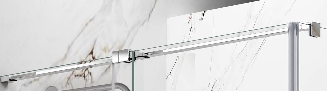 Gelco SPIRIT podélná vzpěra 1610mm, chrom GI2316