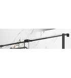 Photo: SPIRIT BLACK shower screen wall support bar 1610mm