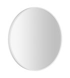 Photo: NOTION SLIM okrągłe lustro w ramie, średnica 50cm, biały mat