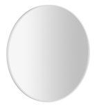 Photo: NOTION SLIM okrągłe lustro w ramie, średnica 70cm, biały mat