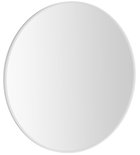 Photo: NOTION SLIM Spiegel im Rahmen, Rund, Durch. 80cm, Weiß matt