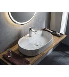 Photo: SINTESI umywalka ceramiczna nablatowa, 60x40cm, biała