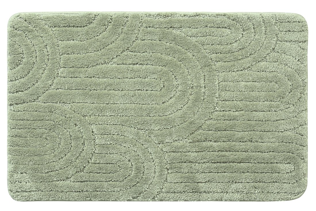 RIST koupelnová předložka, 50x80cm, 100% polyester, protiskluz, zelená NI8594