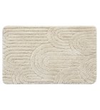 Photo: RIST bathroom mat, 50x80cm, 100% polyester, non-slip, ecru