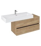 Photo: ODETTA Unterschrank für das Waschbecken AQUATIC 130x61,5x46cm Eiche Alabama